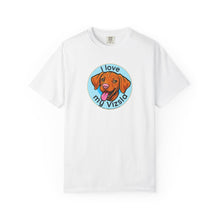 Load image into Gallery viewer, Happy Vizsla Puppy Unisex T-shirt
