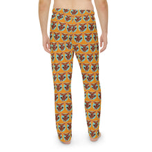 Load image into Gallery viewer, Vizsla Dad Pajama Pants - Men's Cozy All-Over Leaping Vizsla Print Loungewear
