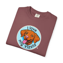 Load image into Gallery viewer, Happy Vizsla Puppy Unisex T-shirt
