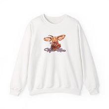 Load image into Gallery viewer, Crewneck Sweatshirt  "Vizsla Mom" Design
