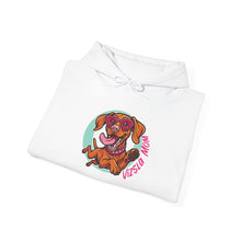 Load image into Gallery viewer, Vizsla Mom Hoodie - Colorful Cartoon Hungarian Vizsla Graphic Sweatshirt, Dog Mom Gift
