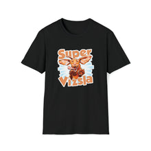 Load image into Gallery viewer, Super Vizsla Unisex Softstyle T-Shirt for Hungarian Vizsla Dog and Puppy lovers
