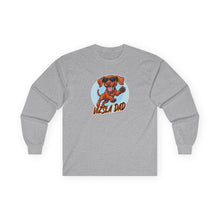 Load image into Gallery viewer, Vizsla Dad Long Sleeve Tee | Happy Vizsla Dog Illustration
