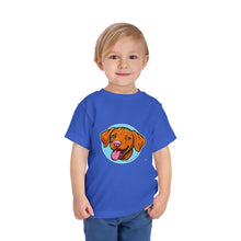 Load image into Gallery viewer, Happy Hungarian Vizsla Puppy Toddler Tee, Kids T-Shirt, Dog Lover Gift, Cute Animal Shirt, Pet Owner Clothing, Children's Apparel
