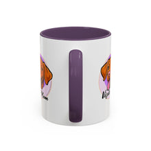 Load image into Gallery viewer, Mug, Happy Hungarian Vizsla Puppy Coffee Cup, Dog Lover Gift, Cute Pet Owner Present, Animal Theme Tea Mug, Dog Mom Mug
