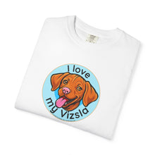 Load image into Gallery viewer, Happy Vizsla Puppy Unisex T-shirt
