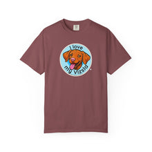 Load image into Gallery viewer, Happy Vizsla Puppy Unisex T-shirt
