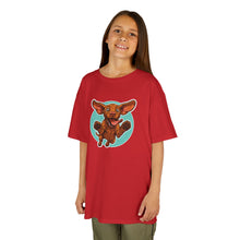 Load image into Gallery viewer, Vizsla Kids Shirt, Jumping Puppy Tee, Cute Vizsla Dog T-Shirt for Boys and Girls, Toddler Youth Vizsla Lover Gift, Hungarian Pointer
