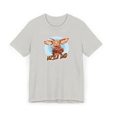 Load image into Gallery viewer, Vizsla Dad T-Shirt | Vizsla Dog Dad Tee, Cute Vizsla Illustration
