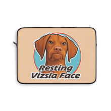 Load image into Gallery viewer, Resting Vizsla Face Laptop Sleeve | Dog Portrait, Pet Lover Accessory
