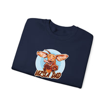 Load image into Gallery viewer, Vizsla Dad Sweatshirt | Vizsla Dog Illustration, Dog Lover Apparel
