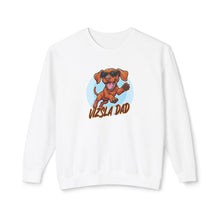 Load image into Gallery viewer, Vizsla Dad Crewneck Sweatshirt – Cute Vizsla Dog Dad Pullover
