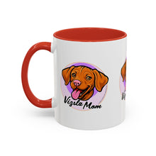 Load image into Gallery viewer, Mug, Happy Hungarian Vizsla Puppy Coffee Cup, Dog Lover Gift, Cute Pet Owner Present, Animal Theme Tea Mug, Dog Mom Mug

