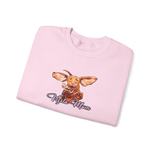 Load image into Gallery viewer, Crewneck Sweatshirt  "Vizsla Mom" Design
