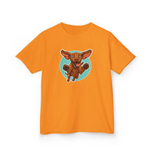Load image into Gallery viewer, Vizsla Kids Shirt, Jumping Puppy Tee, Cute Vizsla Dog T-Shirt for Boys and Girls, Toddler Youth Vizsla Lover Gift, Hungarian Pointer
