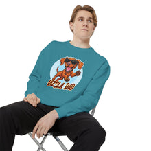 Load image into Gallery viewer, Vizsla Dad Sweatshirt - Cute Running Vizsla Dog Graphic Crewneck
