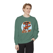 Load image into Gallery viewer, Vizsla Dad Sweatshirt - Cute Running Vizsla Dog Graphic Crewneck
