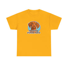 Load image into Gallery viewer, Resting Vizsla Face T-Shirt | Vizsla Dog Tee, Dog Lover Shirt
