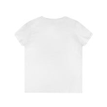 Load image into Gallery viewer, Cute Vizsla Illustration Ladies V-Neck T-Shirt

