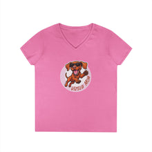 Load image into Gallery viewer, Vizsla Mom T-Shirt | Cute Running Vizsla Dog Graphic
