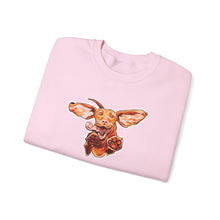 Load image into Gallery viewer, Happy Vizsla Sweatshirt, Cozy Unisex Crewneck, Cute Gift for All Ages, Fun Apparel, Perfect for Casual Outings
