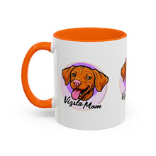 Load image into Gallery viewer, Mug, Happy Hungarian Vizsla Puppy Coffee Cup, Dog Lover Gift, Cute Pet Owner Present, Animal Theme Tea Mug, Dog Mom Mug

