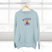 Load image into Gallery viewer, Vizsla Life Unisex Hoodie for Everyday Comfort, Perfect Gift for Friends and Family  Cozy Hooded Sweatshirt for the Hungarian Vizsla Lover
