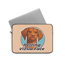 Load image into Gallery viewer, Resting Vizsla Face Laptop Sleeve | Dog Portrait, Pet Lover Accessory
