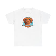 Load image into Gallery viewer, Surly Vizsla Dog Who Approved This Rain? T-Shirt | Funny Dog Tee

