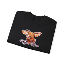 Load image into Gallery viewer, Crewneck Sweatshirt  "Vizsla Mom" Design

