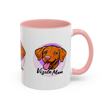 Load image into Gallery viewer, Mug, Happy Hungarian Vizsla Puppy Coffee Cup, Dog Lover Gift, Cute Pet Owner Present, Animal Theme Tea Mug, Dog Mom Mug
