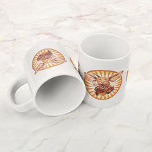 Load image into Gallery viewer, Excited Leaping Super Vizsla Puppy Dog Jumbo Ceramic Mug, 20oz
