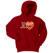 Load image into Gallery viewer, Will You V My Valentine? Youth Hoodie
