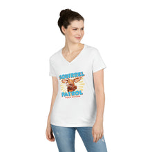 Load image into Gallery viewer, Squirrel Patrol Vizsla Division Ladies' V-Neck T-Shirt
