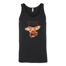 Load image into Gallery viewer, Life is better with a Vizsla - Unisex Tanktop featuring original Hungarian Vizsla artwork

