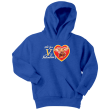 Load image into Gallery viewer, Will You V My Valentine? Youth Hoodie
