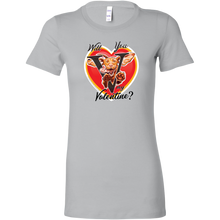 Load image into Gallery viewer, Will You V My Valentine? Super Vizsla Womens Shirt
