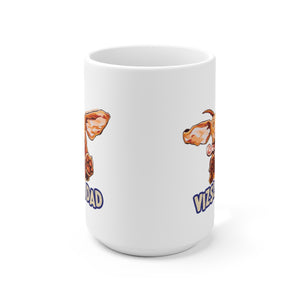 Vizsla Dog Dad Ceramic Mug 15oz