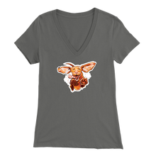 Load image into Gallery viewer, Super Vizsla - Bella Womens V-Neck
