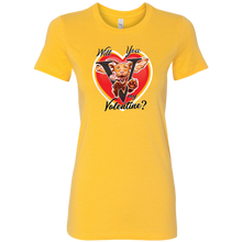 Load image into Gallery viewer, Will You V My Valentine? Super Vizsla Womens Shirt
