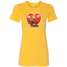 Load image into Gallery viewer, I love my Vizsla - Bella Womens Shirt
