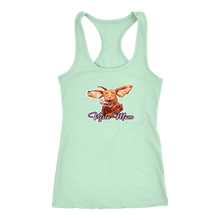 Load image into Gallery viewer, Vizsla Mom - Next Level Racerback Tank
