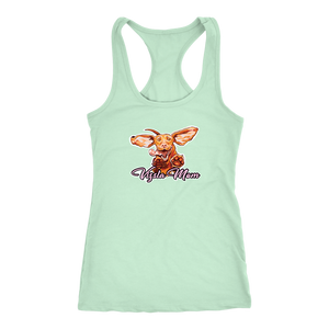 Vizsla Mom - Next Level Racerback Tank