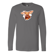 Load image into Gallery viewer, Super Vizsla - Canvas Long Sleeve Shirt
