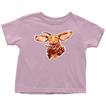 Load image into Gallery viewer, Original Super Vizsla on at Soft Ringspun Cotton Toddler T-Shirt
