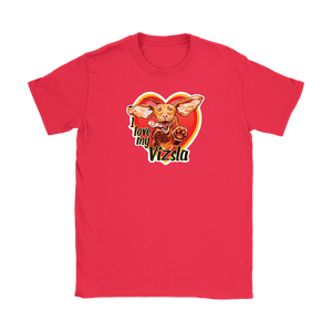 I love my Vizsla - Gildan Womens T-Shirt