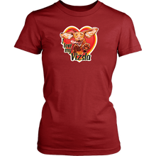 Load image into Gallery viewer, I love my Vizsla - District Womens Shirt
