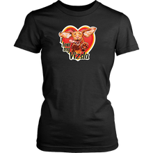Load image into Gallery viewer, I love my Vizsla - District Womens Shirt
