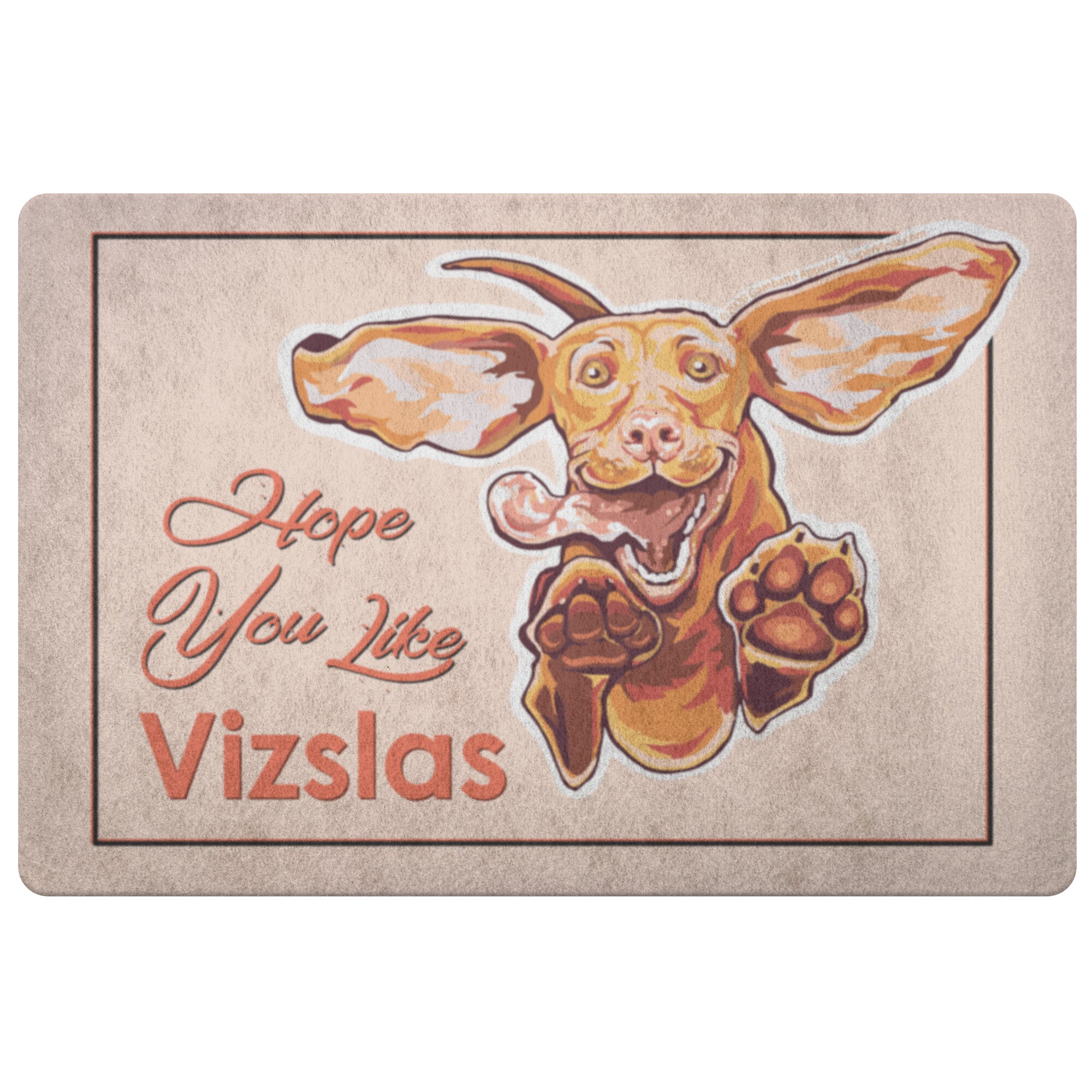 Vizsla doormat best sale