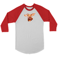 Load image into Gallery viewer, Super Vizsla Canvas Unisex 3/4 Raglan
